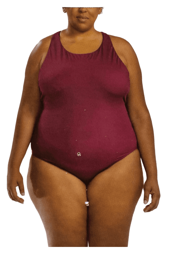 One-Piece Swimwear Full Bottoms, Women's XL