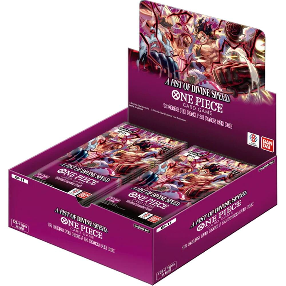 A Fist of Divine Speed [OP-11] One Piece TCG Bandai Booster Box