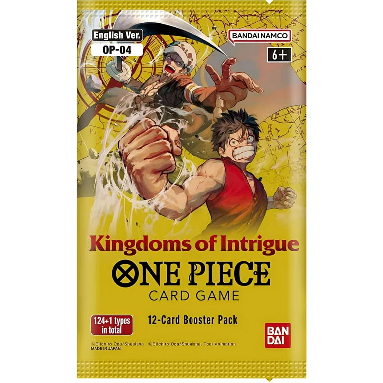 Bandai One Piece TCG Game - Kingdoms of Intrigue OP-04