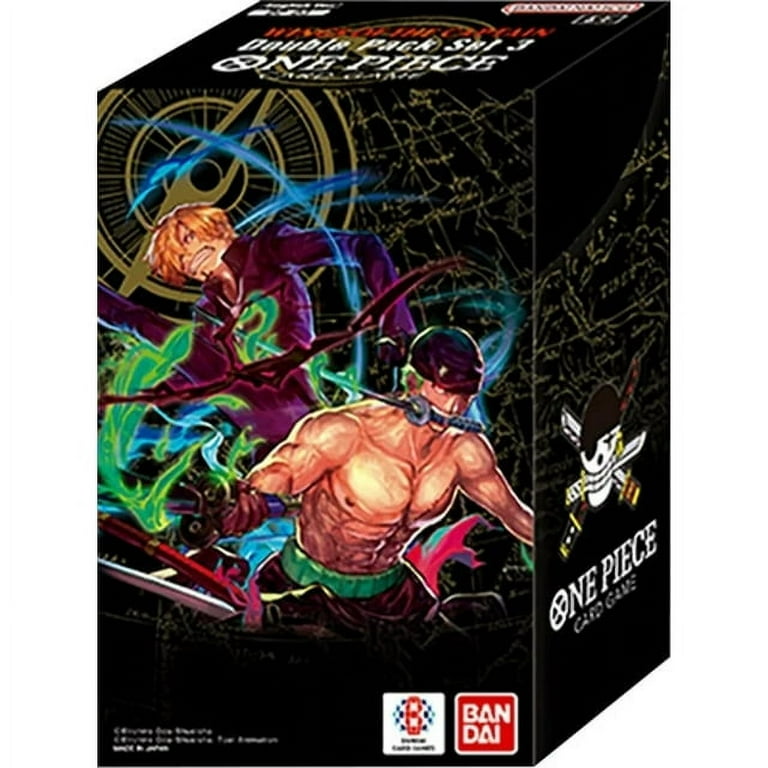 One Piece TCG: Wings of the Captain Double Pack - Walmart.com