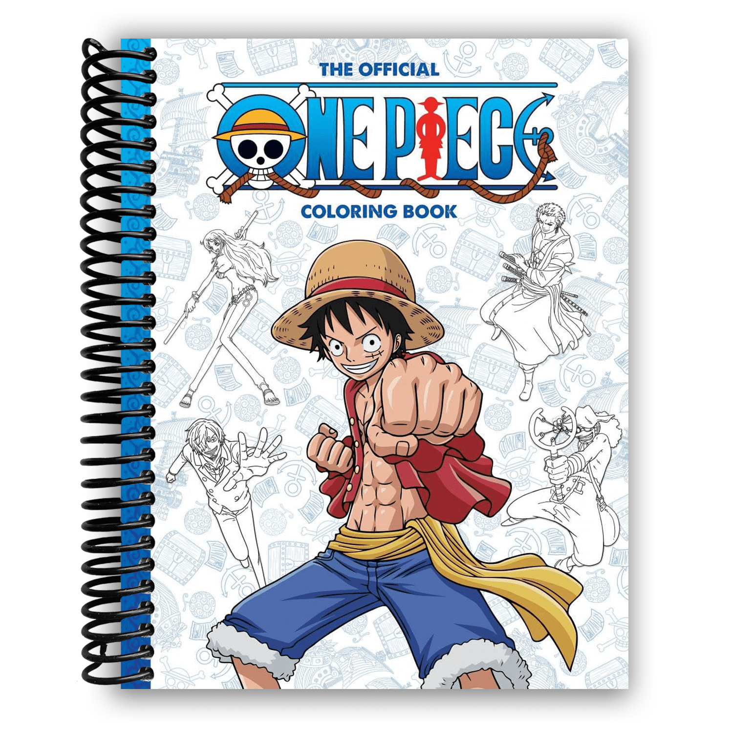 ★Since Then★ Believe Back Ribbon Long One Piece One Piece: The Official Coloring Book, Book 1, (Spiral Bound