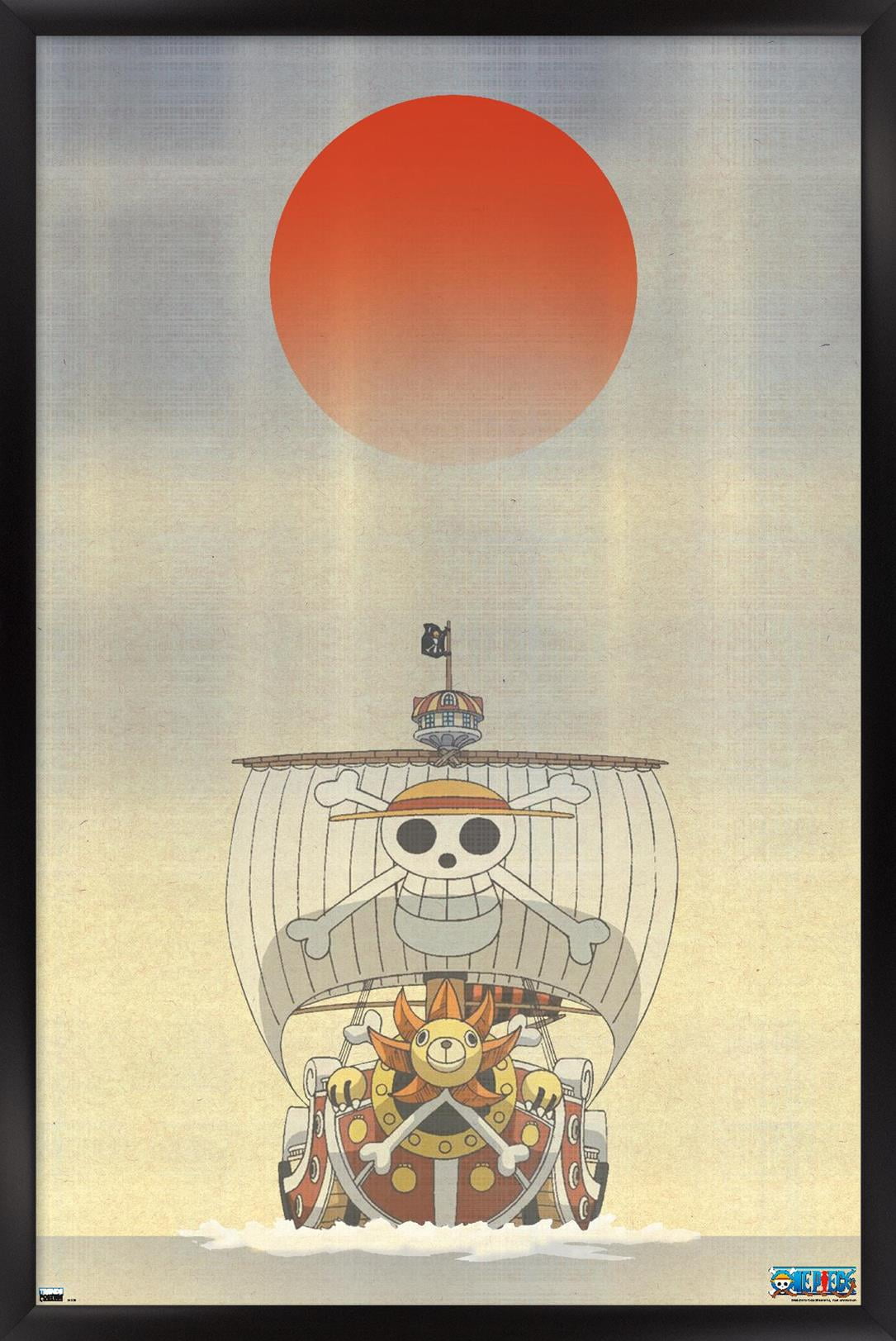 One Piece The Thousand Sunny Artistic Wall Poster, x 34