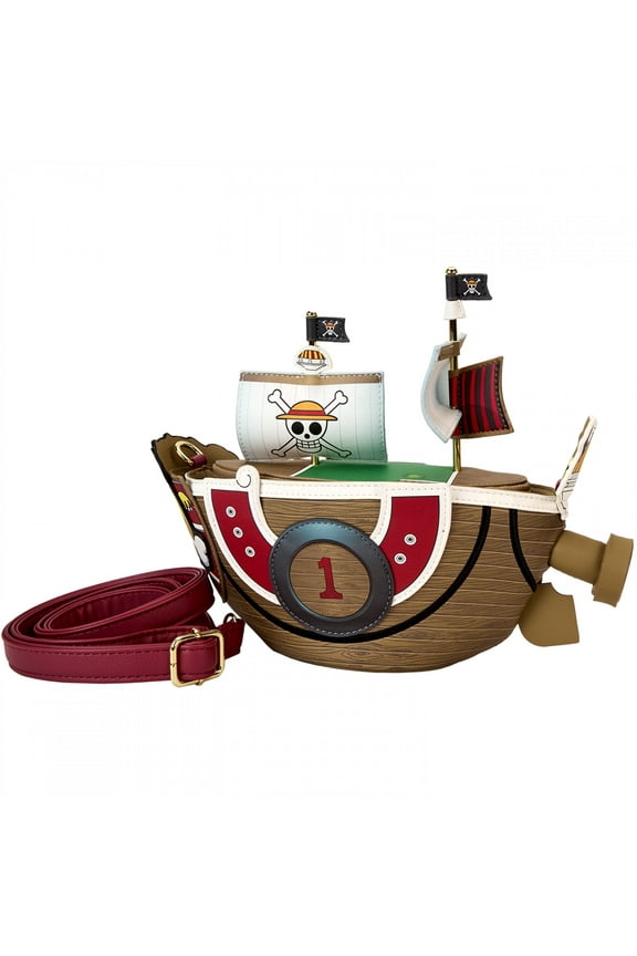 Thousand Sunny Figural Crossbody Bag by Loungefly