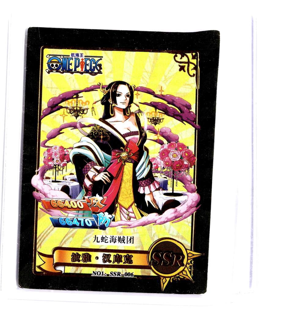 Manga Boa Hancock Card