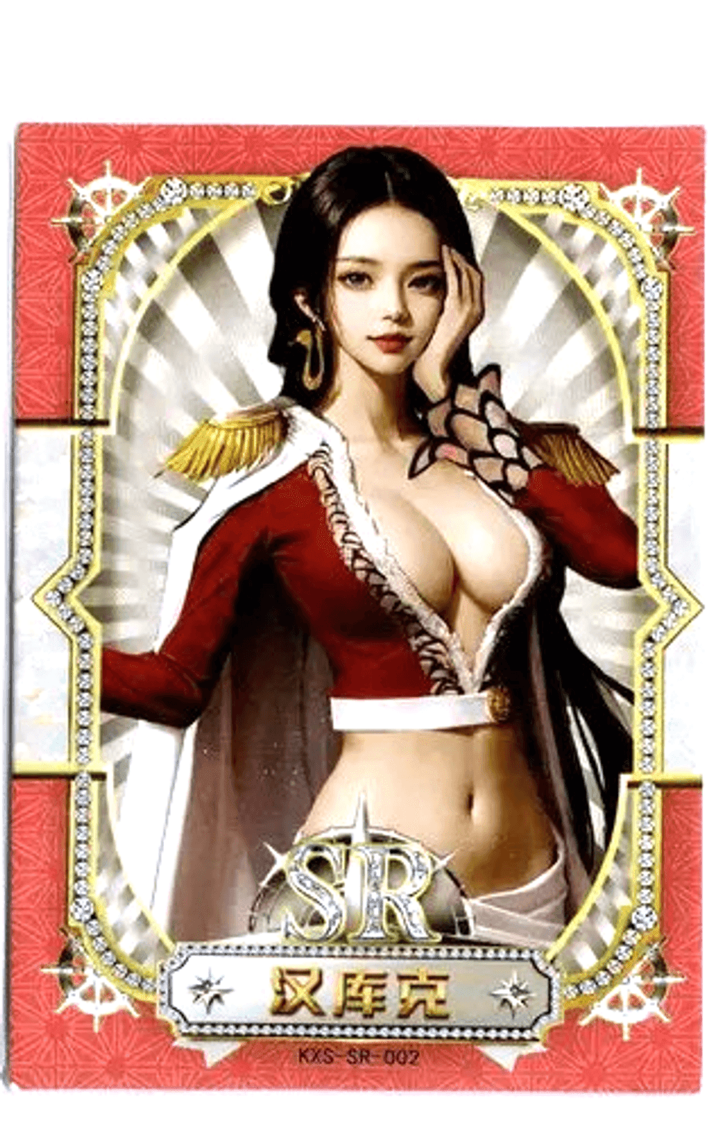 Manga Boa Hancock Card