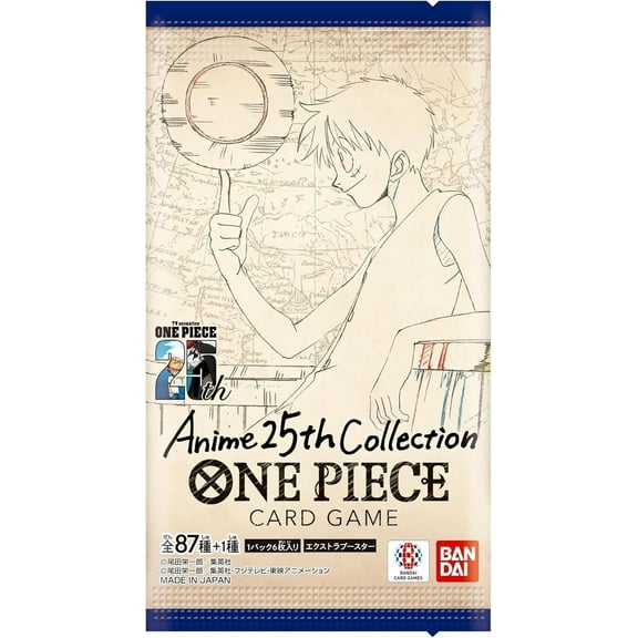 One Piece Trading Card Game 2025 Memorial Collection Extra Booster Pack (ENGLISH, 12 Cards)