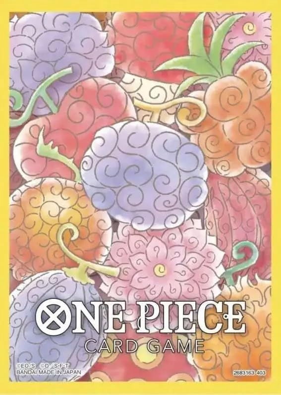 One Piece Trading Card Game Assortment 4 Devil Fruits Card Sleeves [70