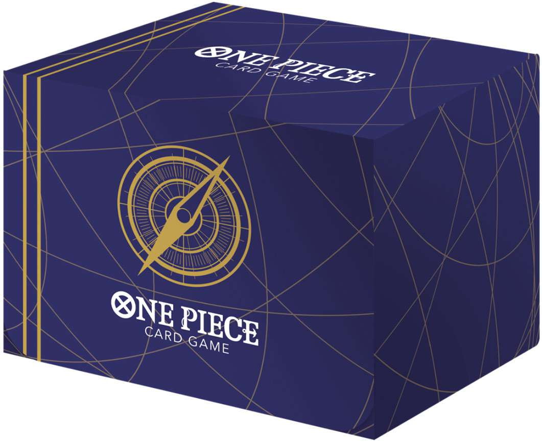 one piece tcg blue deck One Piece TCG Deck Box Blue One Piece Card Back