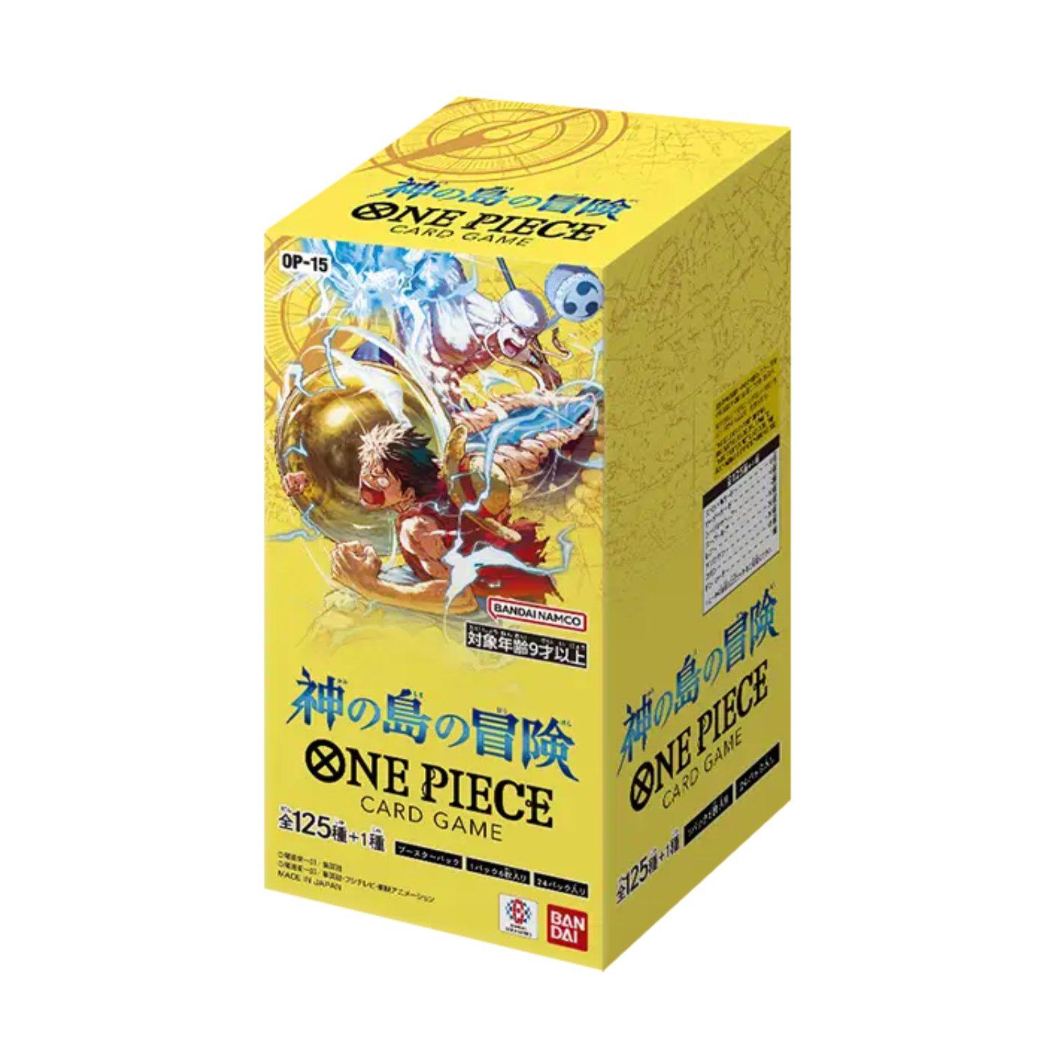 One Piece Trading Card Game Japanese OP-15 Adventure on Kami's Island  Booster Box - Walmart.com