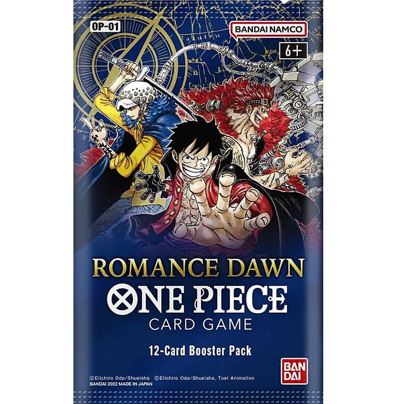 One Piece Romance Dawn Card Game 12-Card Booster Pack