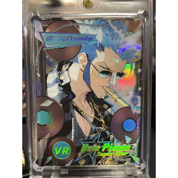 One Piece Trading Card Game Superstar Franky VR Holofoil Card