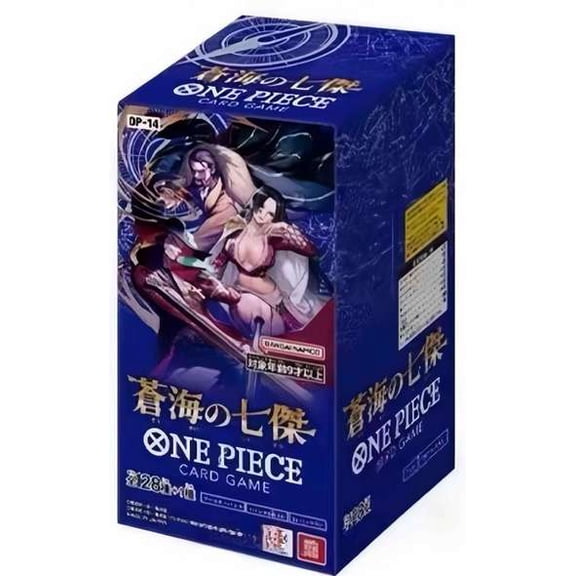 One Piece Trading Card Game The Azure Sea's Seven Booster Box [JAPANESE, 24 Packs]