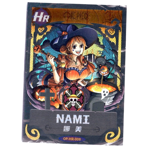 One Piece Trading Card Nami Holofoil HR Case Hit 2025
