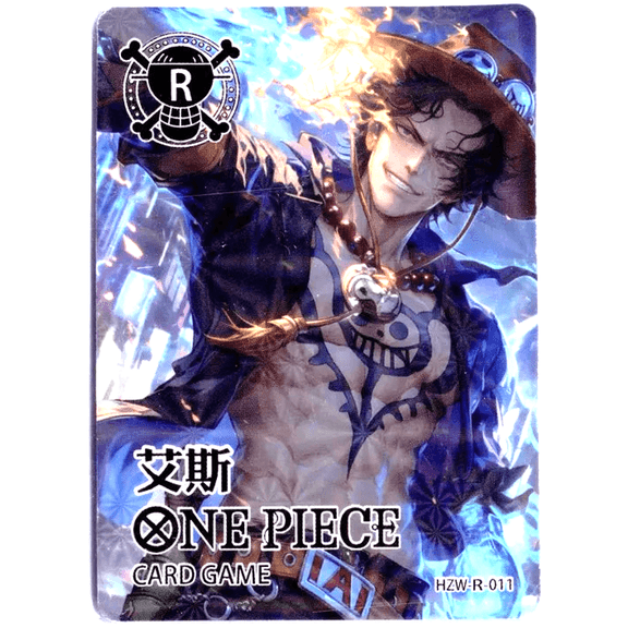 Portgas D. Ace PRIZM One Piece Trading Card 2022 Chinese