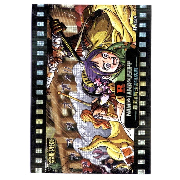 One Piece Trading Card Usopp Otama Nami HOLOFOIL R-023 2025 Collectible