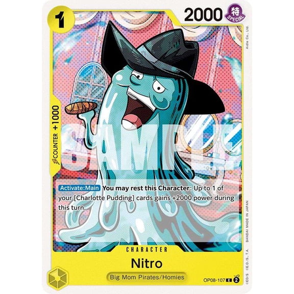 One Piece Two Legends Common Nitro OP08-107