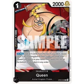 One Piece Two Legends Rare Queen OP08-080