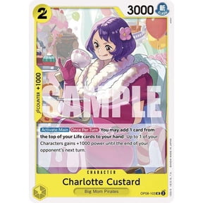 One Piece Two Legends Uncommon Charlotte Custard OP08-103