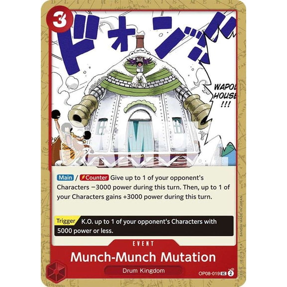 One Piece Two Legends Uncommon Munch-Munch Mutation OP08-019