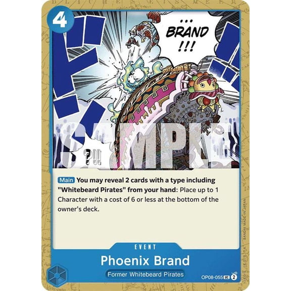 One Piece Two Legends Uncommon Phoenix Brand OP08-055