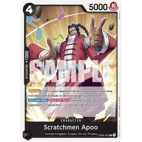 One Piece Two Legends Uncommon Scratchmen Apoo OP08-087