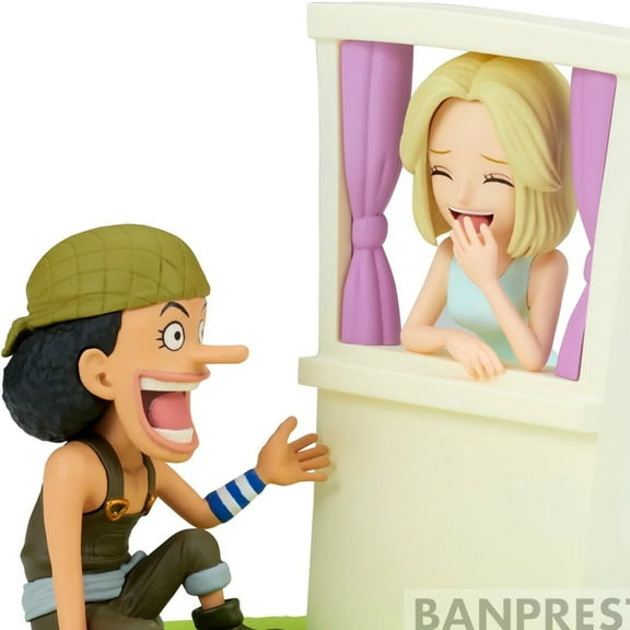One Piece Usopp and Kaya WCF Log Stories Statue