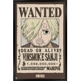 thumbnail image 1 of One Piece - Vinsmoke Sanji Wanted Poster Wall Poster, 14.725" x 22.375" Framed, 1 of 5