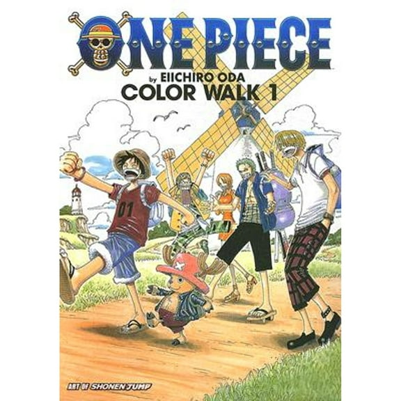 Pre-Owned One Piece Color Walk Art Book, Vol. 1 (The Art of Shonen Jump) (Paperback) 1421501597 9781421501598