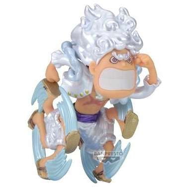 One Piece WCF Monkey D. Luffy Gear 5 Monkey D. Luffy Metallic Color Ver Mini Figure (05)