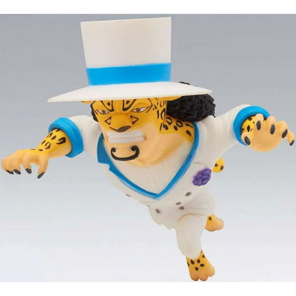 One Piece WCF The Great Pirates - 100 Landscapes Rob Lucci Mini Figure