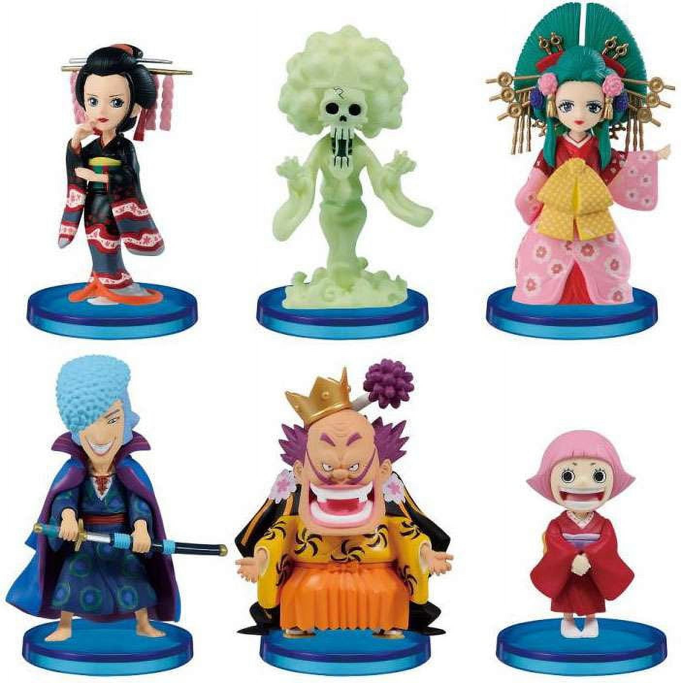 One Piece WCF World Collectable Figure Wano Country Box of 12 Mini Figures