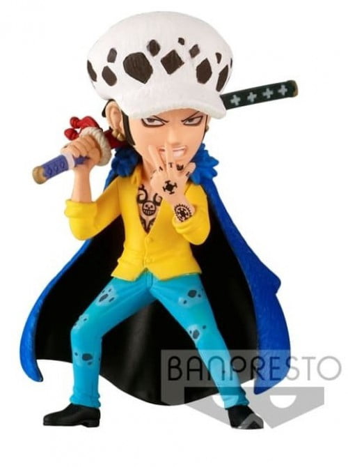 One Piece WCF World Collectable Figure Wanokuni Onigashima 4 Trafalgar D. Water Law Collectible PVC Figure