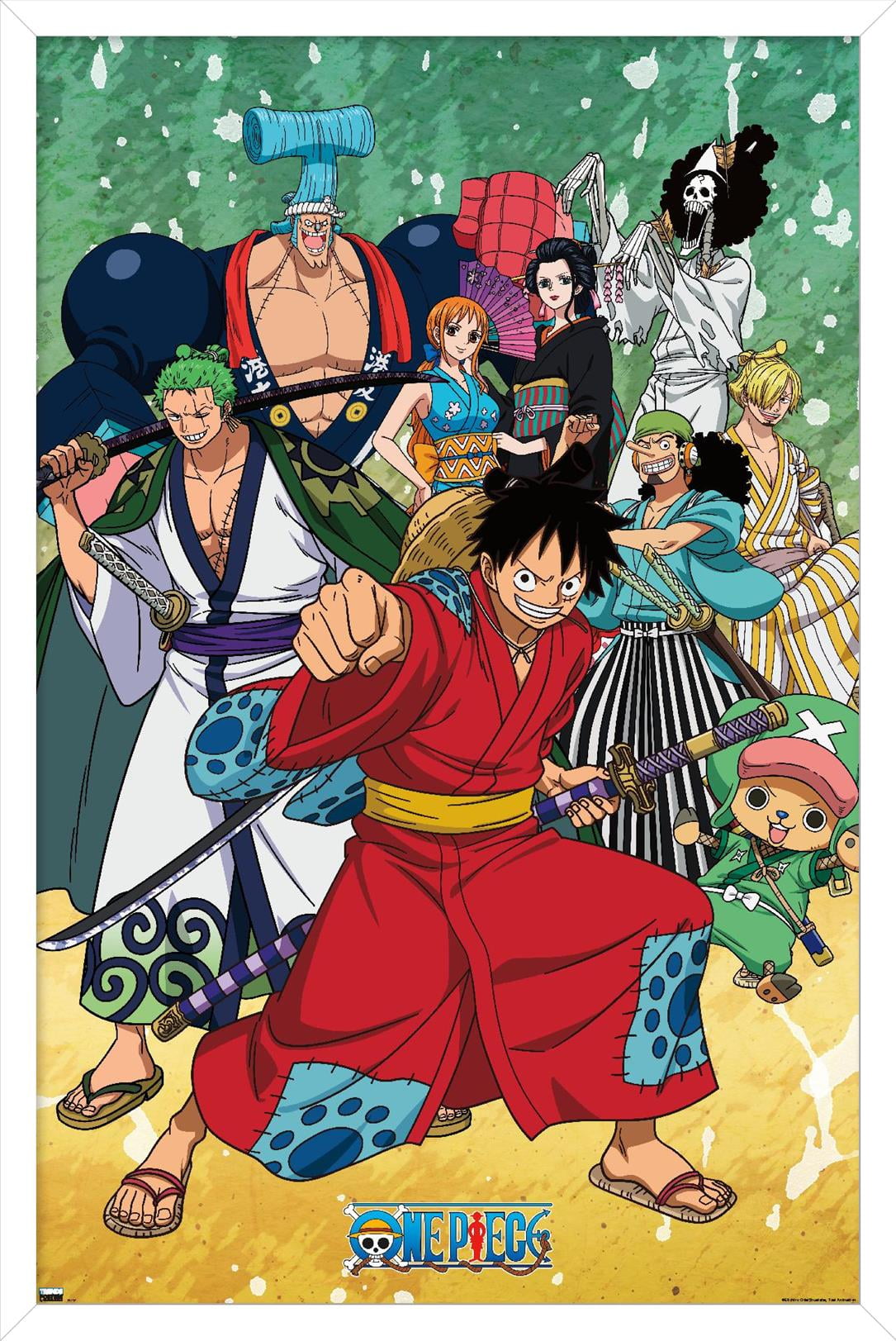 One Piece: Wano Country - Samurai Crew Wall Poster, 14.725
