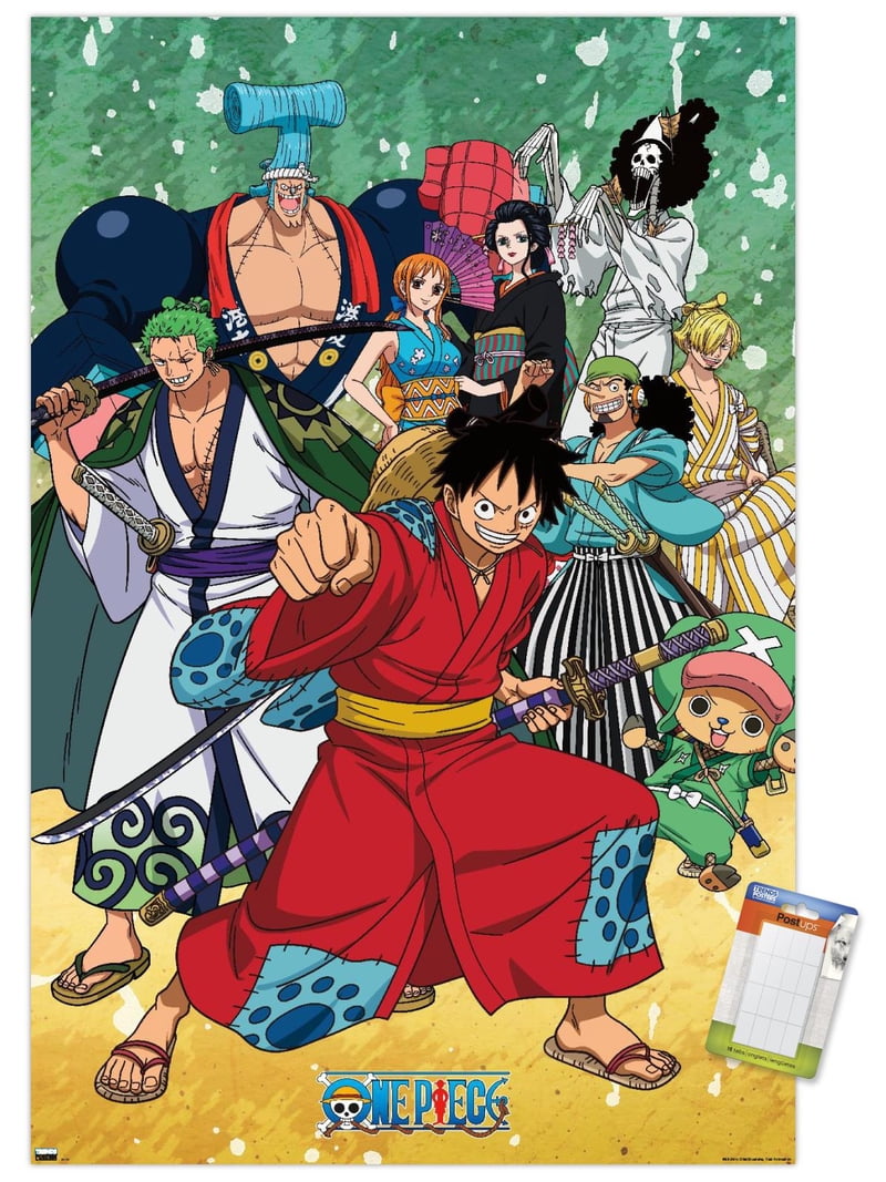 One Piece: Wano Country - Samurai Crew Wall Poster, 22.375