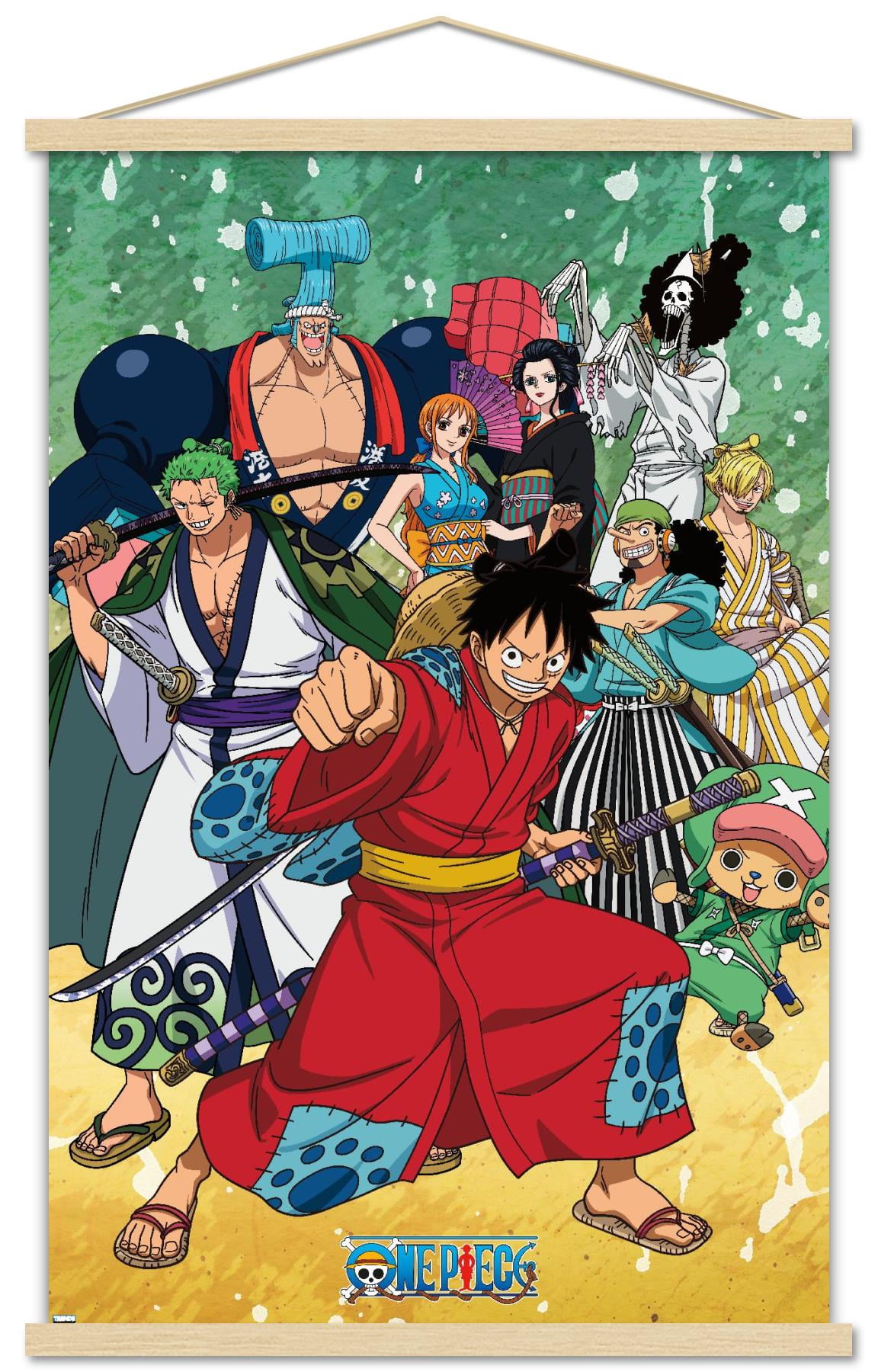 One Piece: Wano Country - Samurai Crew Wall Poster, 22.375