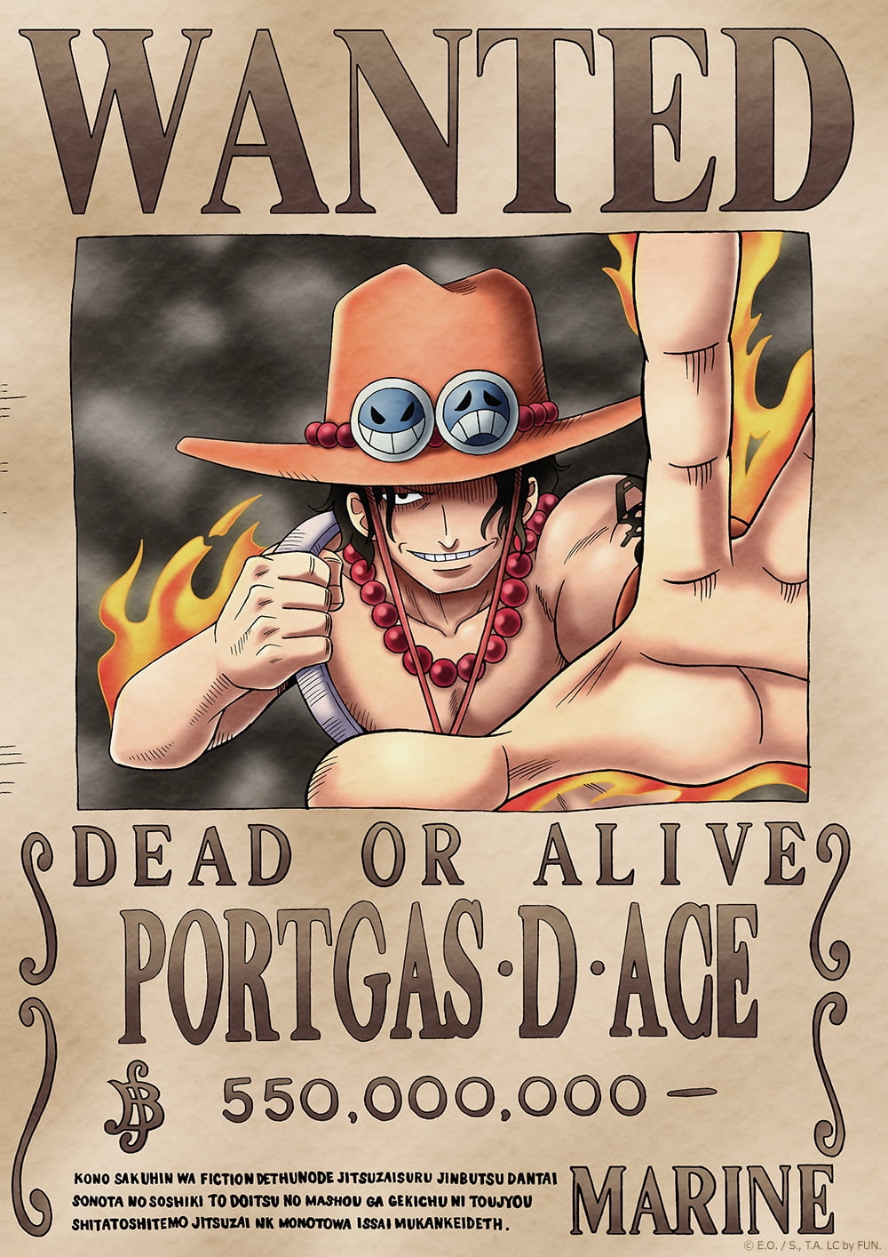 Poster One piece Wanted – Asianshop Maroc