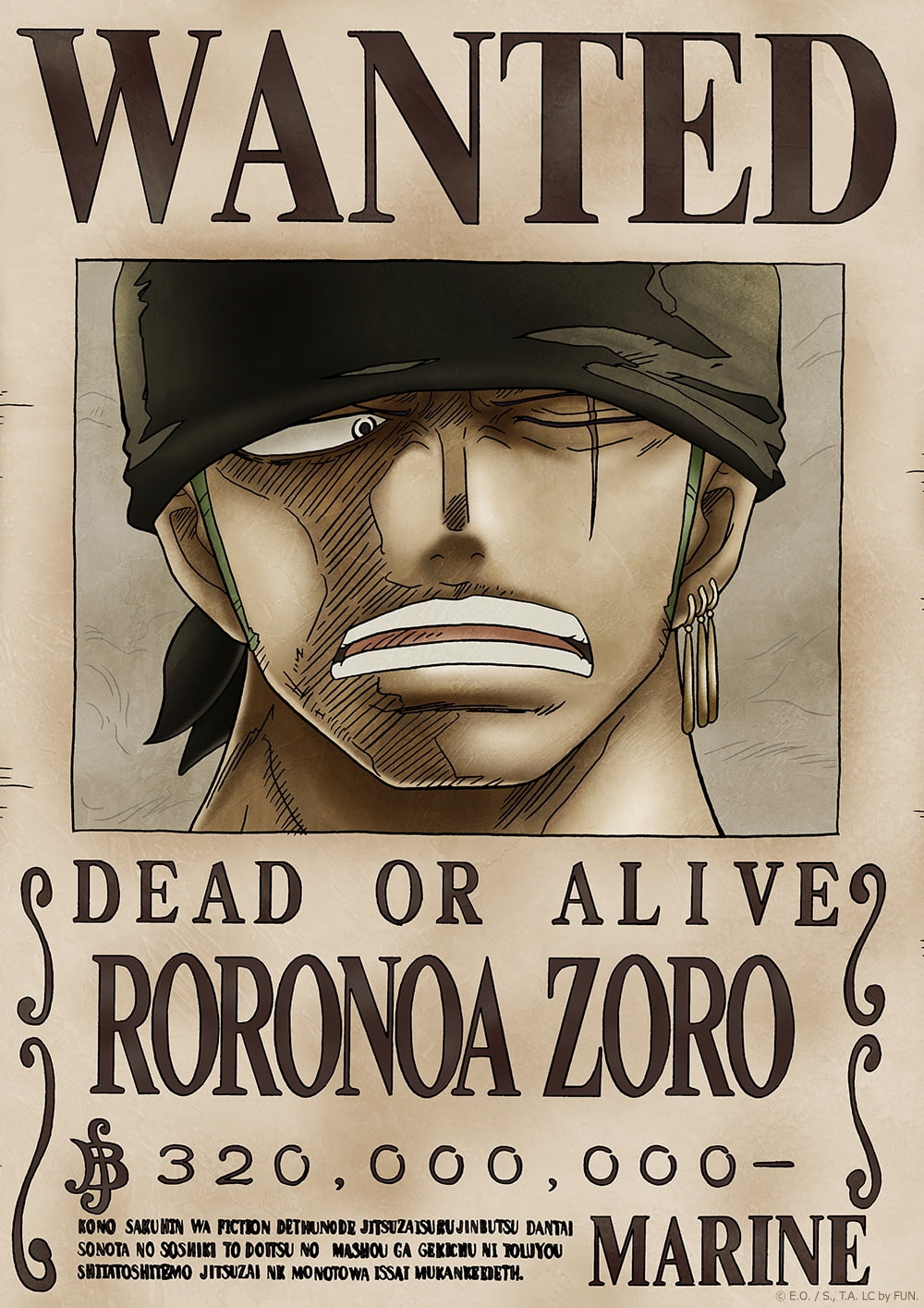 Zoro New World Wanted Poster - One Piece Collectible in Nepal at NPR ...