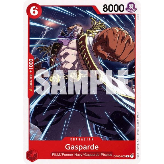 One Piece Wings of the Captain Common Gasparde OP06-005