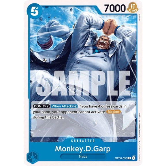 One Piece Wings of the Captain Common Monkey.D.Garp OP06-055