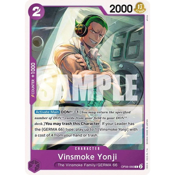 One Piece Wings of the Captain Common Vinsmoke Yonji OP06-066