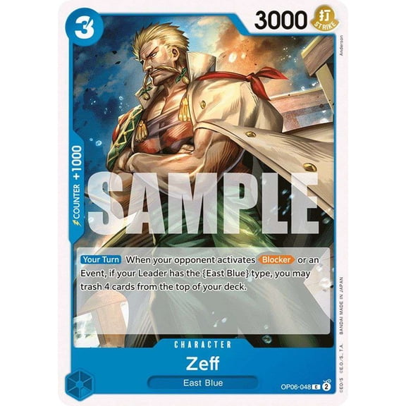 One Piece Wings of the Captain Common Zeff OP06-048