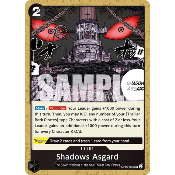 One Piece Wings of the Captain Uncommon Shadows Asgard OP06-095