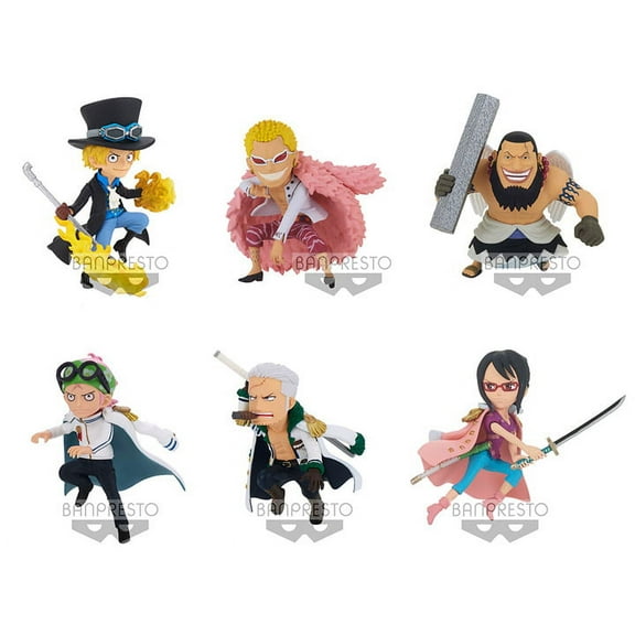 One Piece World Collectable Figure New Series Vol.4 - Set of 6 Figures
