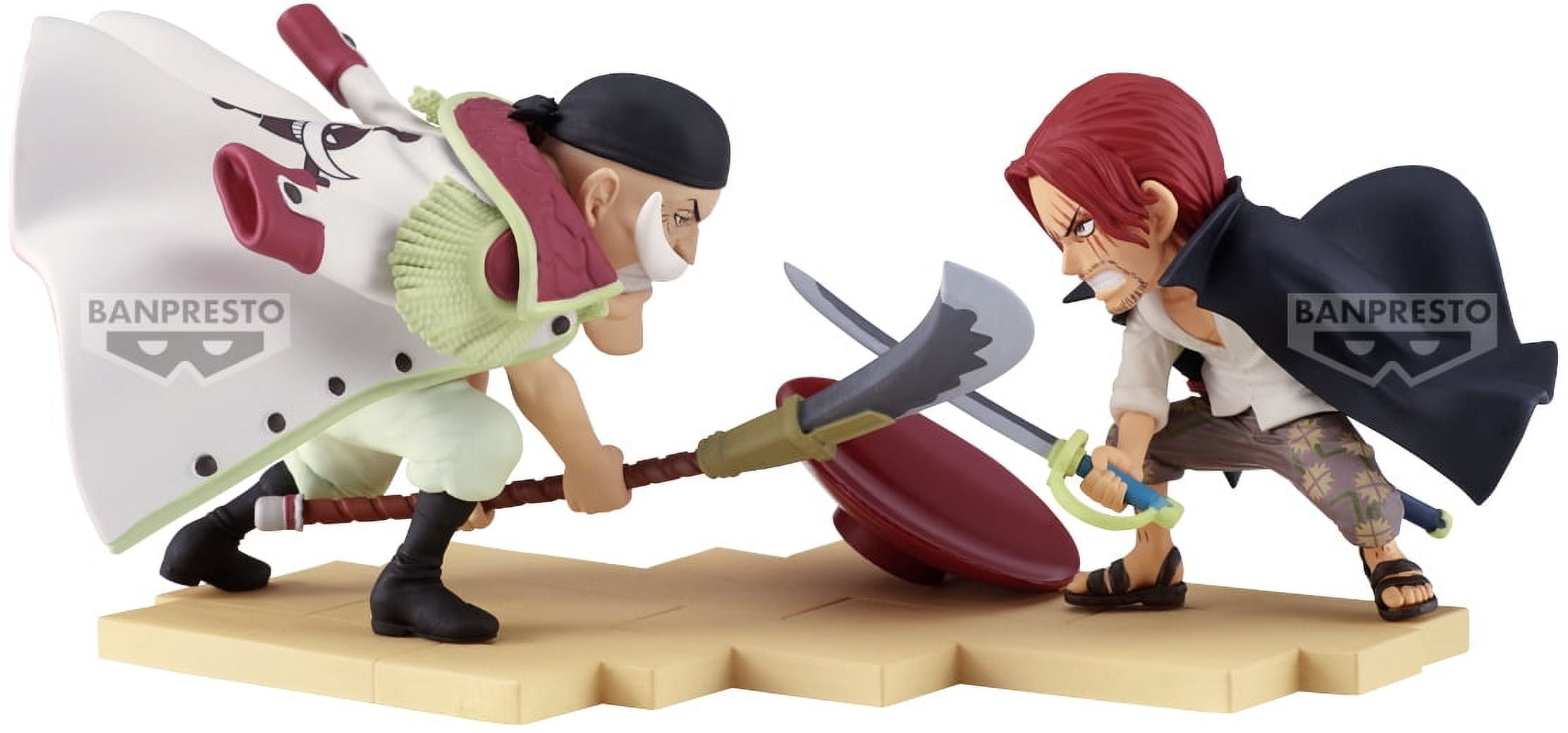 Banpresto - One Piece - World Collectable Figure: Log Stories - Edward Newgate vs Shanks