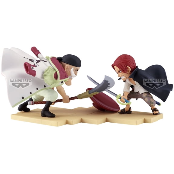 Banpresto - One Piece - World Collectable Figure: Log Stories - Edward Newgate vs Shanks