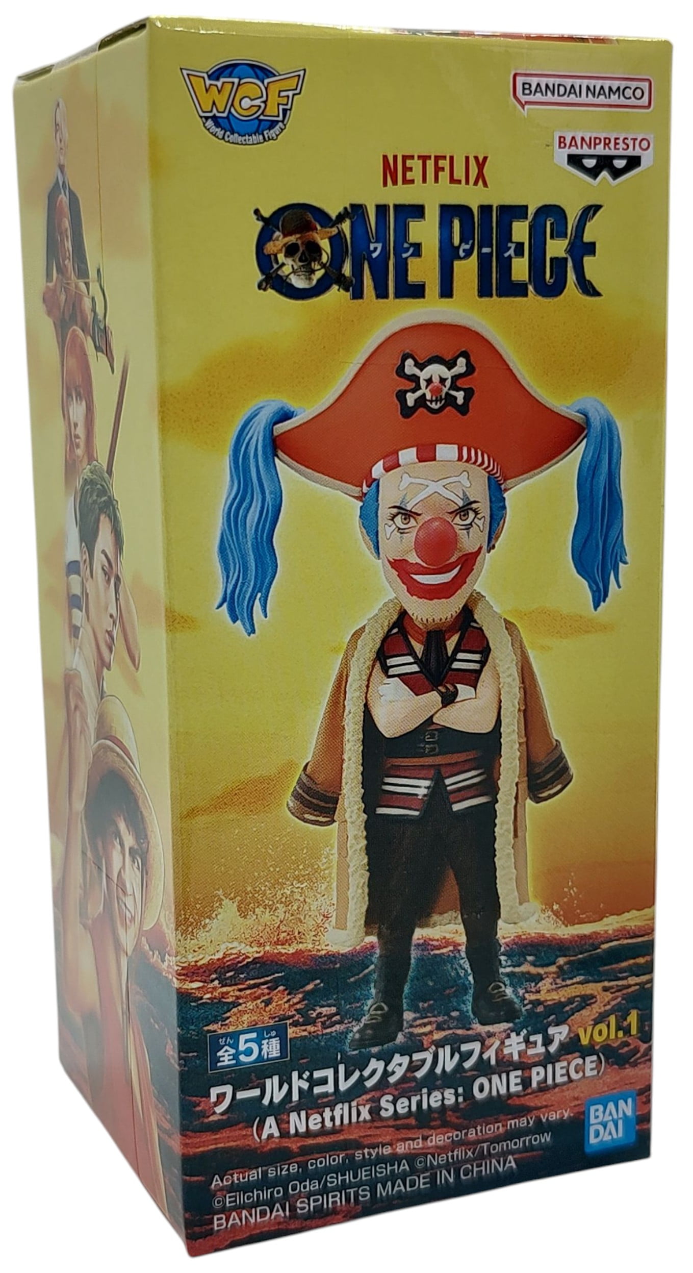 One Piece World Collectable Figure WCF Vol. 1 Buggy Minifigue