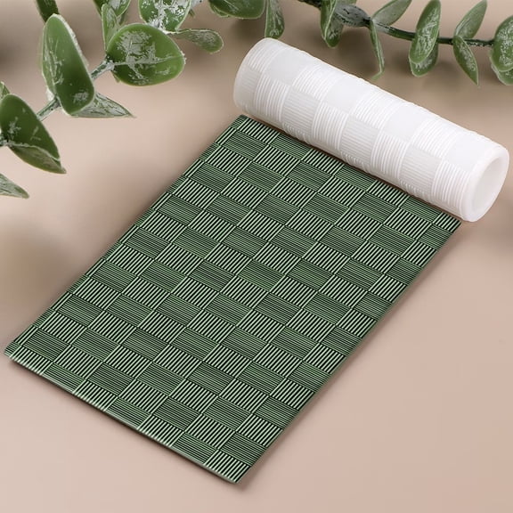 One Piece Woven Textured Clay Roller for Jewelry Making - Durable Ceramic Craft Tool for Beginners