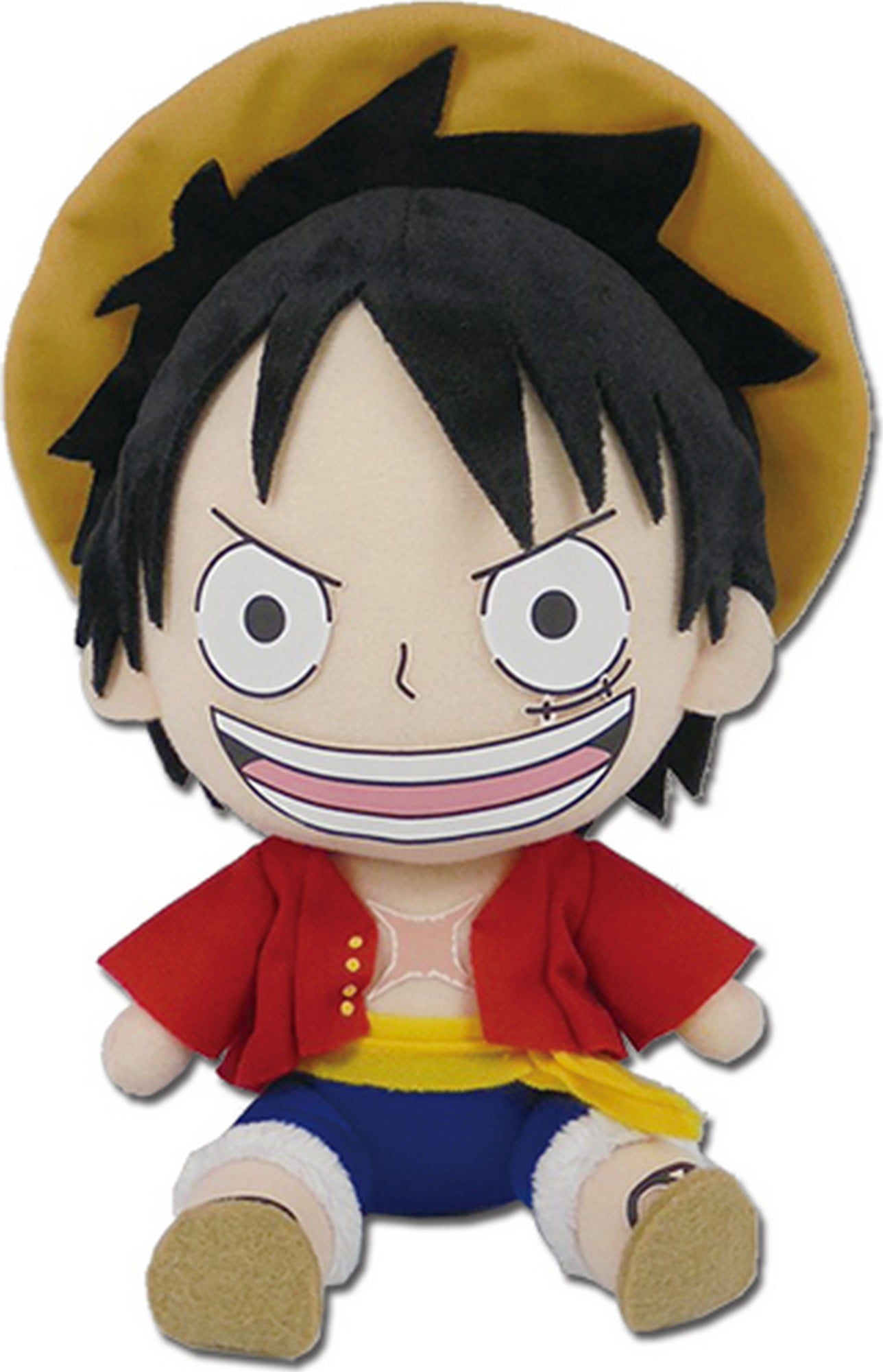 One Piece- Zou Arc Luffy Sitting Plush 7H 