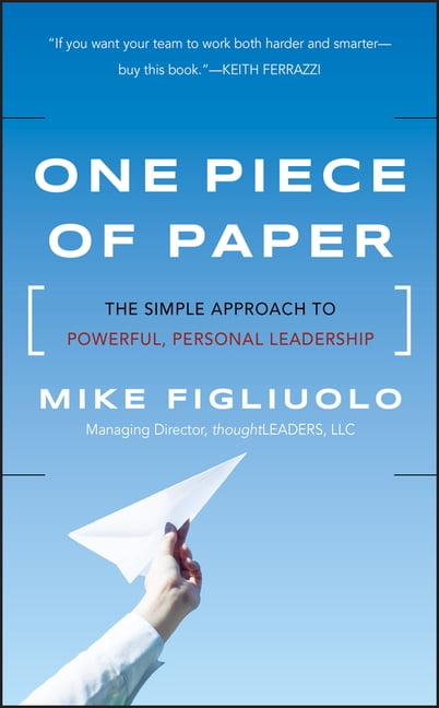 One Piece of Paper, (Hardcover)