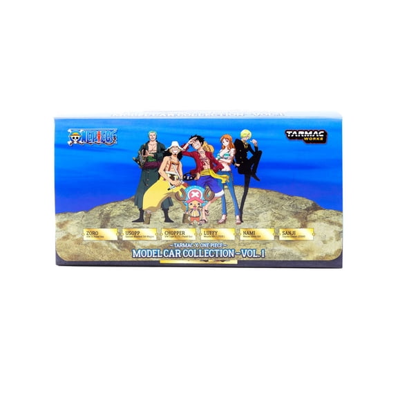 One Piece x Tarmac Works Car Set Vol.1 (VW/Mazda/Nissan/Toyota/Datsun) from One Piece 1:64 scale tv collectable car by Tarmac Works